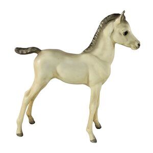 Breyer Horse Proud Arabian Foal Matte Alabaster Traditional Model No Mold Mark